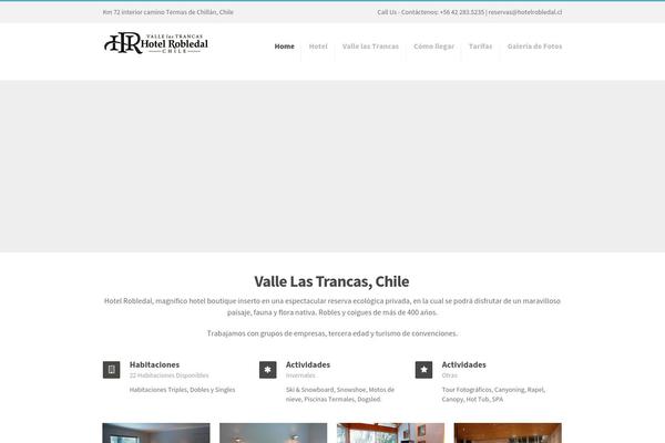 Robust theme site design template sample