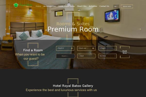 Right Now theme site design template sample