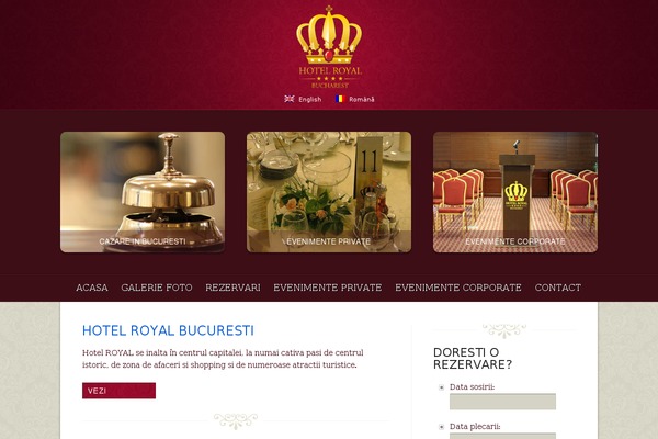 Deluxe theme site design template sample
