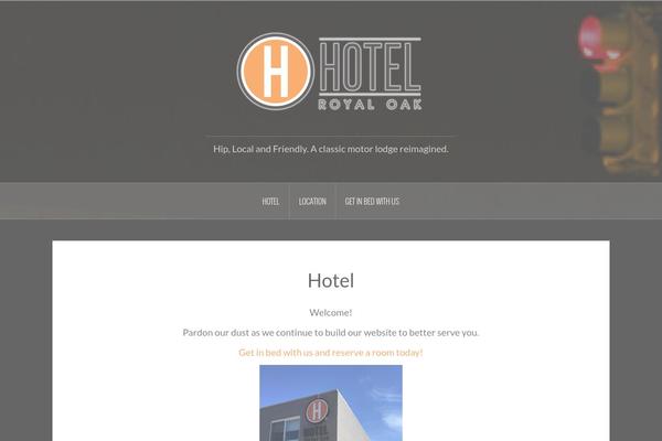 Oria theme site design template sample