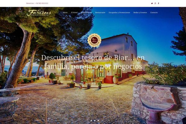 Camyno theme site design template sample