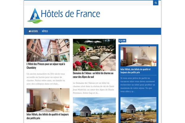 Delipress theme site design template sample