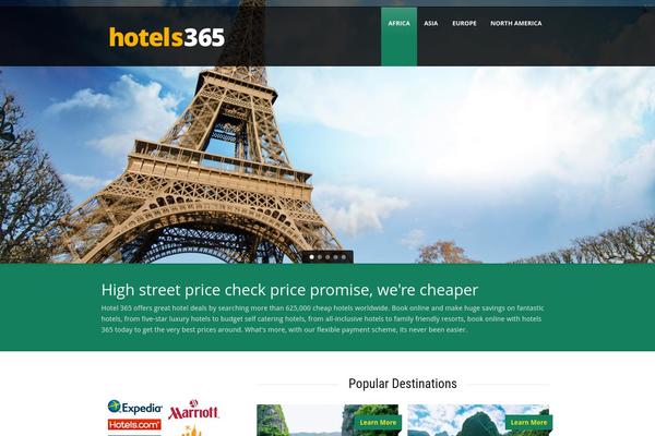 Tour Package V1.02 theme site design template sample