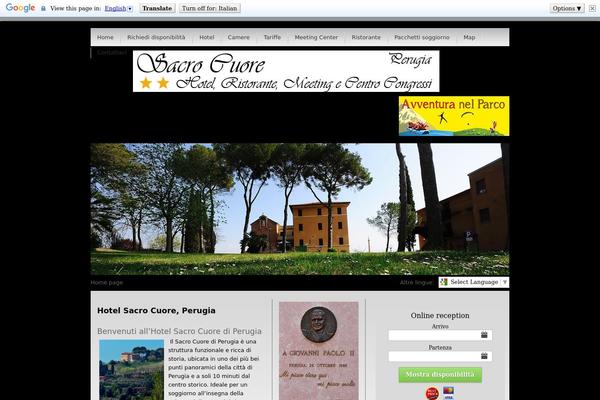 Istituzionale theme site design template sample