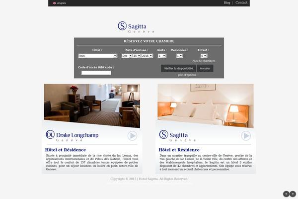 Ambassador theme site design template sample