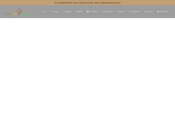 Savory theme site design template sample