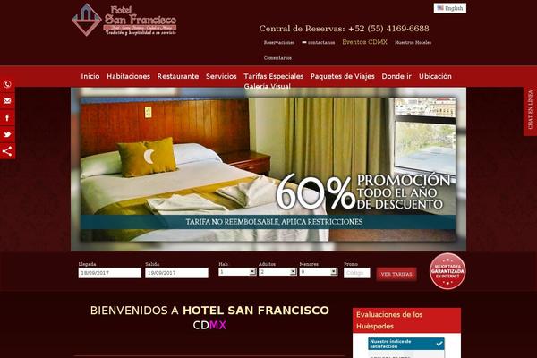 Sanfrancisco theme site design template sample