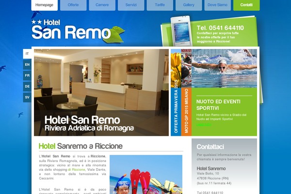 SimpleBlocks theme site design template sample