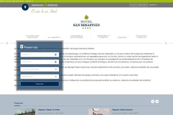 Site using Quitenicebooking plugin