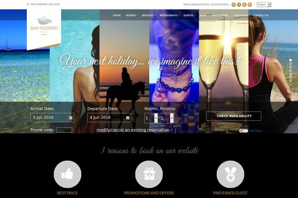 Wp_mykonos5 theme site design template sample