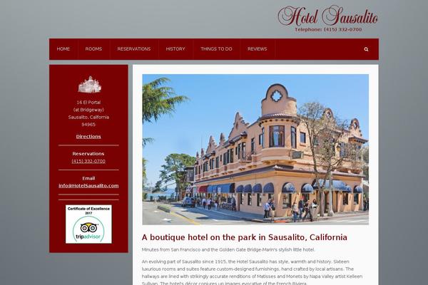 hotelsausalito.com site used Everest