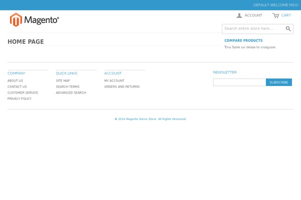 Make theme site design template sample