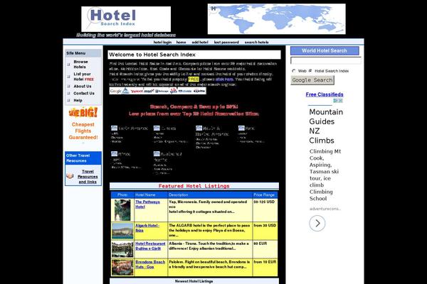 Gateway theme site design template sample
