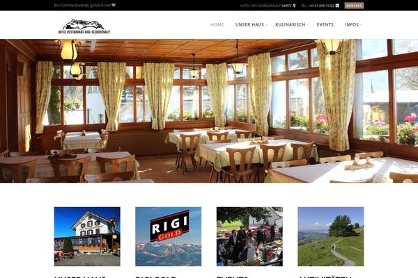 Chicago theme site design template sample