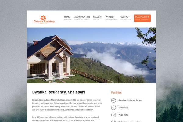 Site using Booking Calendar plugin
