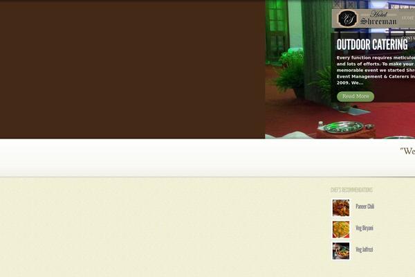 hotelshreeman.com site used MyCuisine