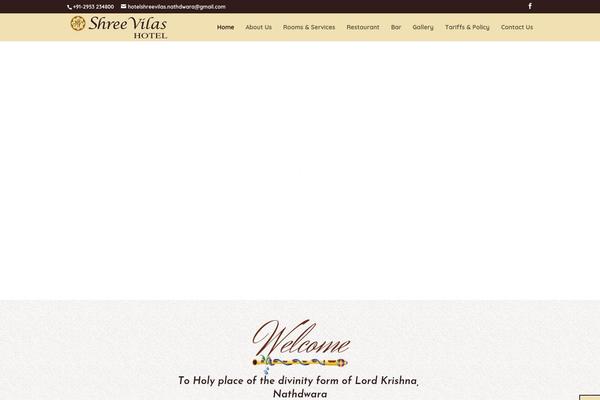 Divi Child theme site design template sample