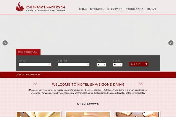 hotelshwegonedaing.com site used Hotelsgd