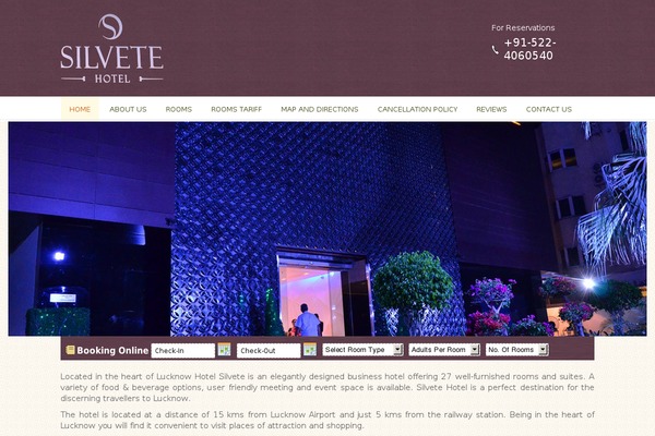 HotelBooking theme site design template sample