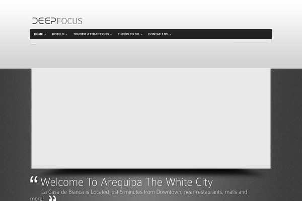 Deepfocus theme site design template sample