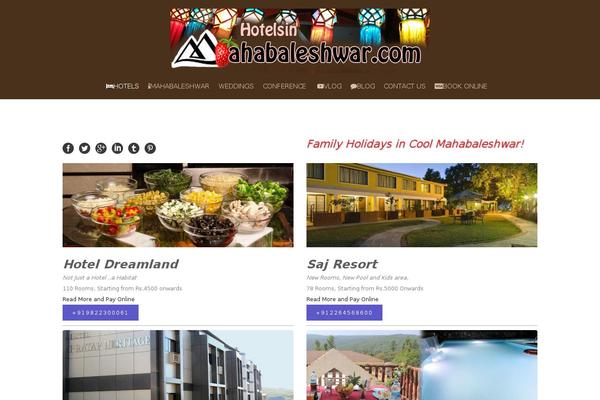Stockholm theme site design template sample