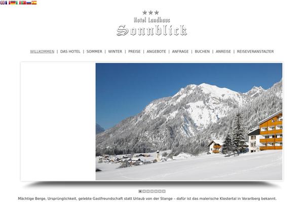 hotelsonnblick.at site used Sonnblickweb2015