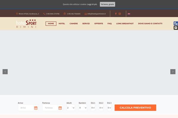 Site using Social-network-tabs plugin