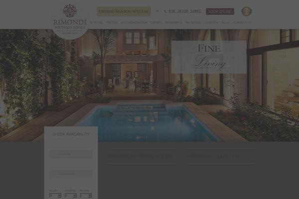 hotelsrimondi.com site used Rimondi
