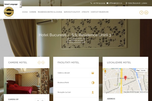 Holiday theme site design template sample
