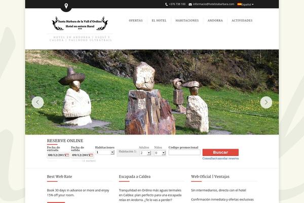 Soho Hotel theme site design template sample
