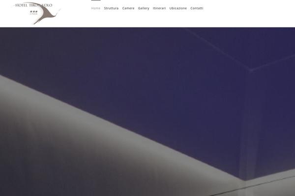 Milenia theme site design template sample
