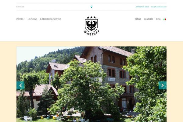 Nice Hotel theme site design template sample