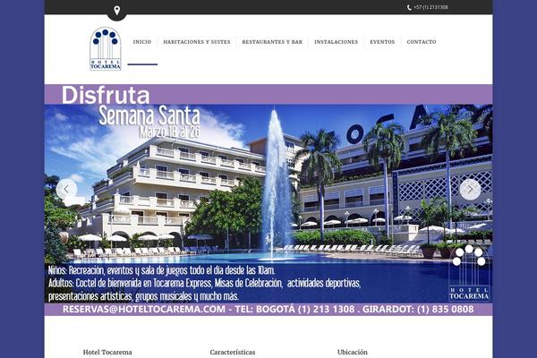 Soho Hotel theme site design template sample