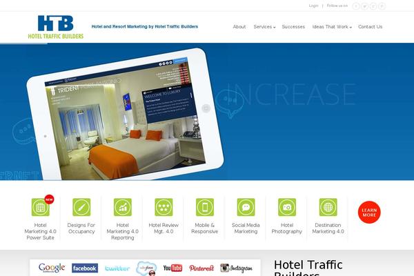Site using wordpress responsive thumbnail slider plugin