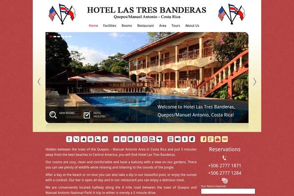 Guesthouse theme site design template sample