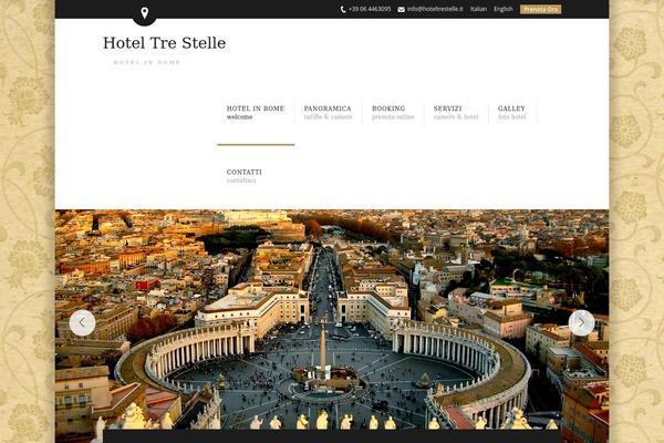 Soho Hotel theme site design template sample
