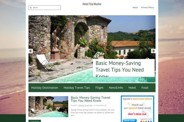 Explore theme site design template sample