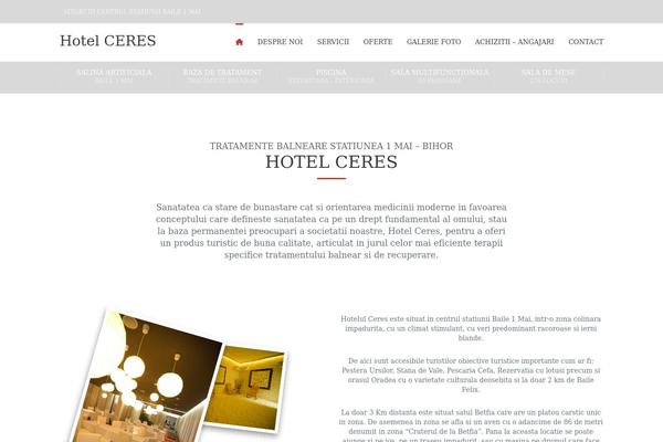 Site using Simple Weather plugin