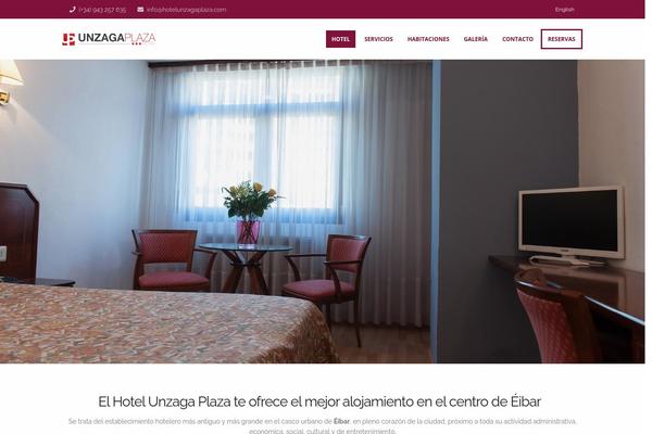 Porto Child theme site design template sample