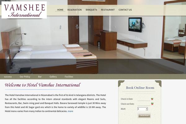 Site using Bsihotelbooking plugin