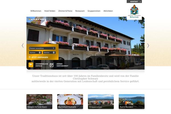 Guesthouse theme site design template sample