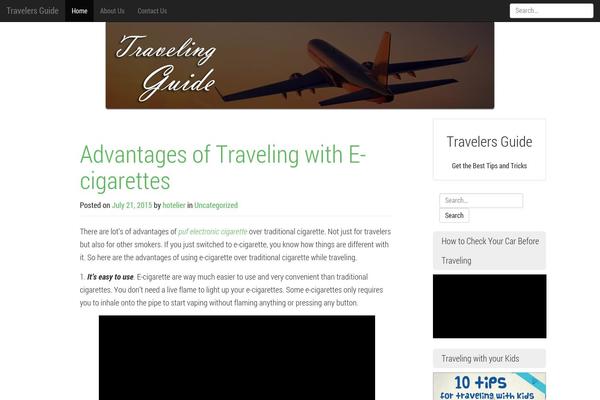 Melany theme site design template sample