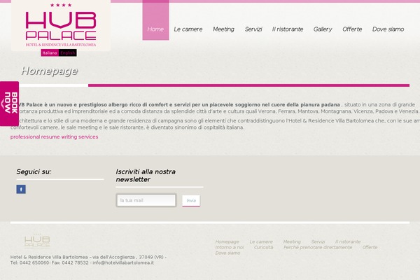 White Rock theme site design template sample