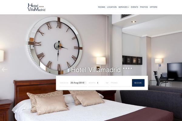 hotelvillamadrid.com site used Hotel_villamadrid_2014