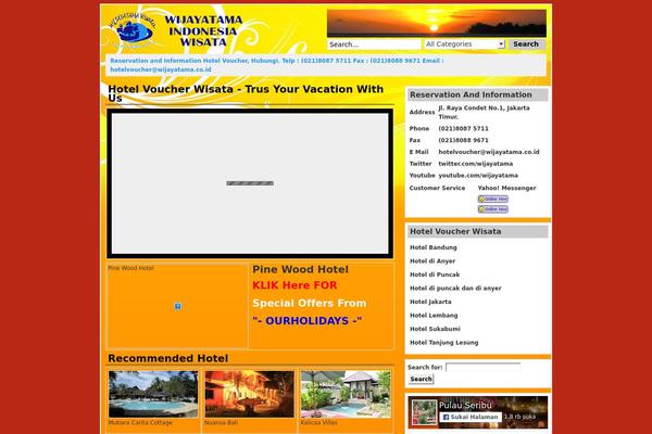 Tetap Semangat theme site design template sample