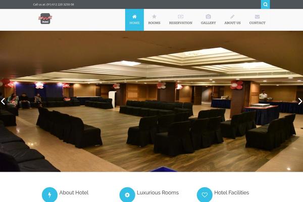 Nictitate theme site design template sample