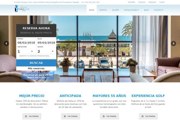 Hillter theme site design template sample
