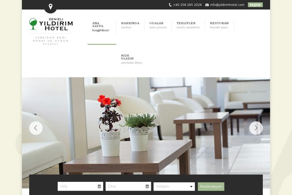 Soho Hotel theme site design template sample