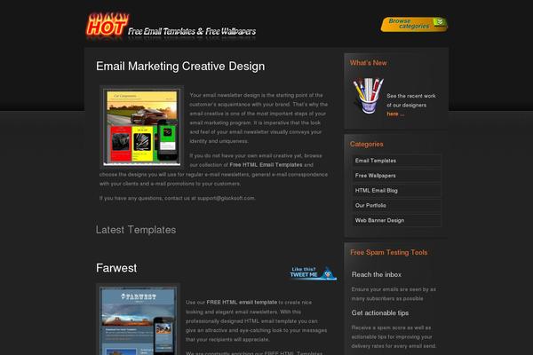 Ephoto theme site design template sample