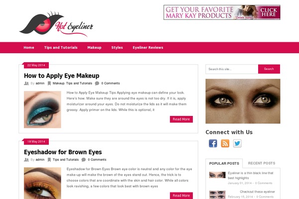 Ribbon theme site design template sample